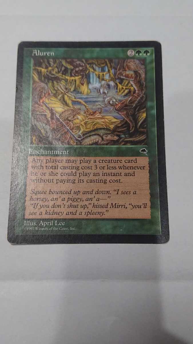 英語版]魔の魅惑（Aluren） mtg 【公式通販】