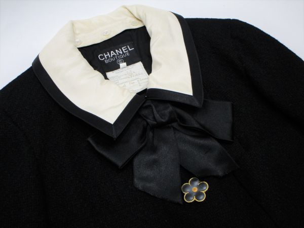 美品 激レア☆希少 CHANEL シャネル Vintage フラワー ボタン 2way 