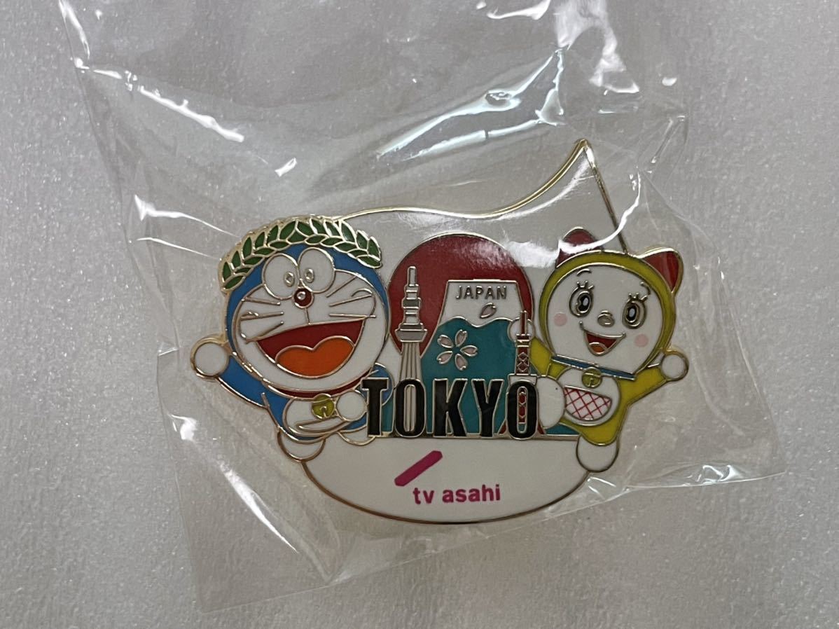 北京オリンピック ドラえもん ピンバッジ テレビ朝日 テレ朝 2008 激