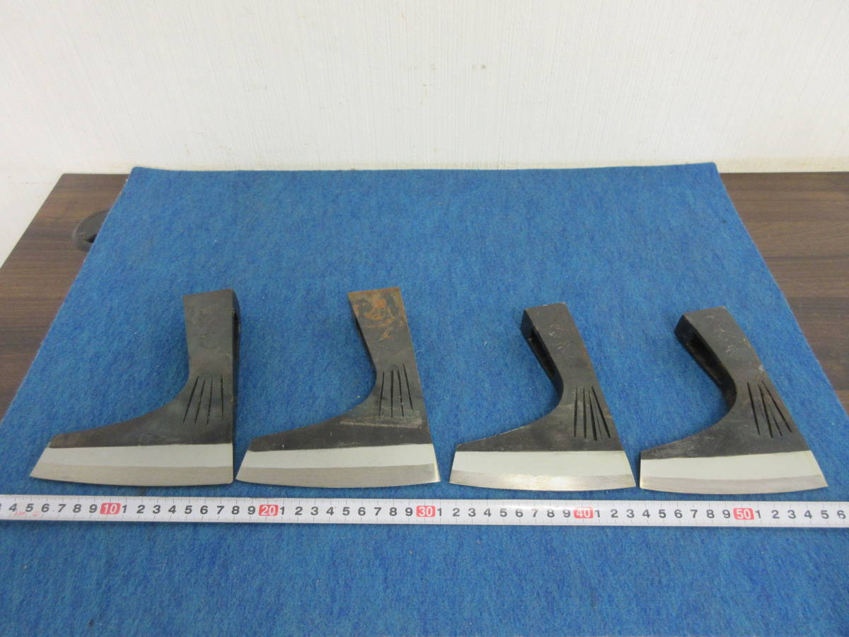 9・11）◎18 金物店在庫品 斧 土佐斧 4点まとめて 国光