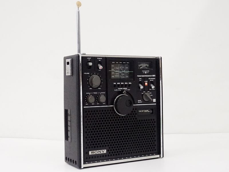 ▲▽SONY ICF-5800 ポータブルラジオ ソニー△▼009687010J△▼