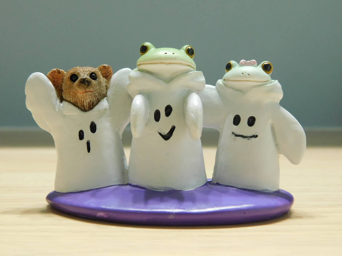 コポー ハロウィン おばけごっこ Copeau カエル コポタロウ(置物