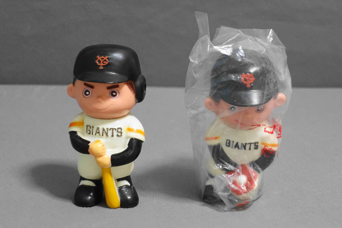 太陽神戸銀行 プロ野球少年 ソフビ 貯金箱 その3 巨人 読売