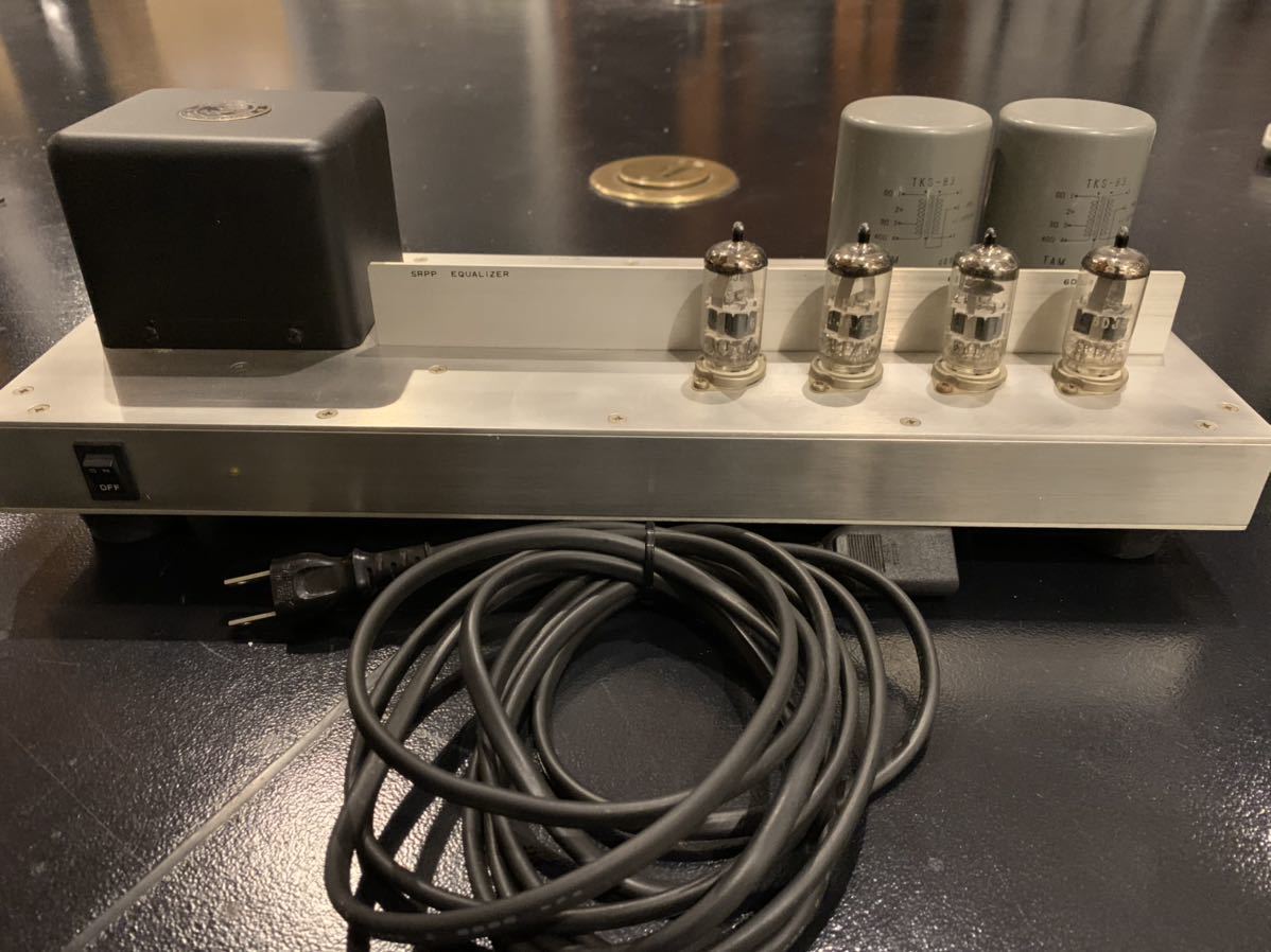 自作 真空管 アンプ フォノイコライザー TAMURA TKS-83 MCトランス リケノーム 昇圧トランス DL-103 SPU DENON ortofon 6DJ8 Philips 