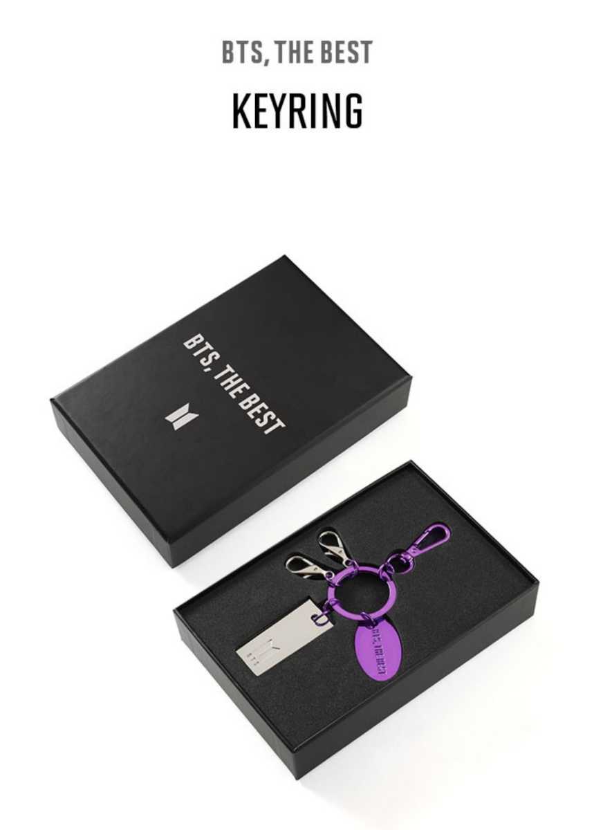 BTS 防弾少年団 FC公式グッズ [BTS THE BEST] KEYRING キーリング