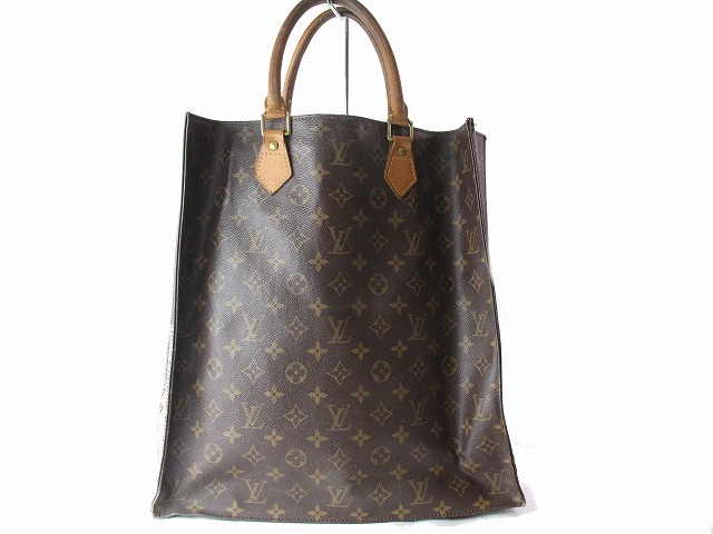 1円　ルイヴィトン　 LOUIS VUITTON　モノグラム　サックプラ　★　ハンドバッグ　ビジネスバッグ　書類鞄　正規品 6093su