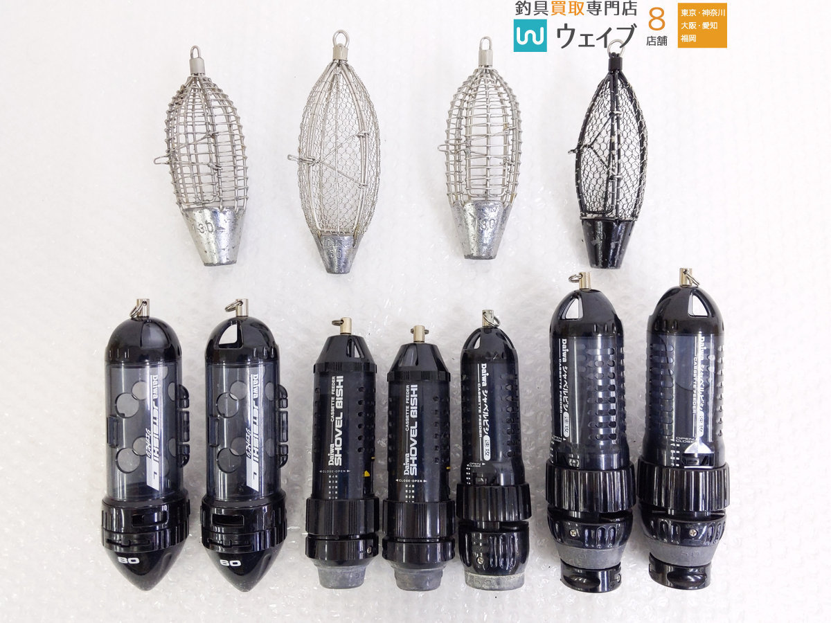 大人気，格安 ダイワ シャベルビシ速攻 M50号 L60号 ジェットビシ L60号 L80号 ヤマシタ クリーンビシ 130号 ヨーヅリ ほか 計11点(フィッシング)｜売買されたオークション情報、yahooの商品情報をアーカイブ公 その他