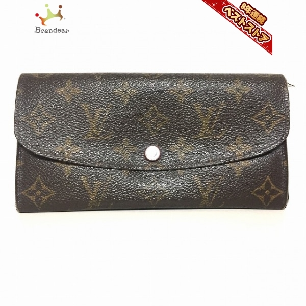 ルイヴィトン LOUIS VUITTON 長財布 M60136 ポルトフォイユエミリー 