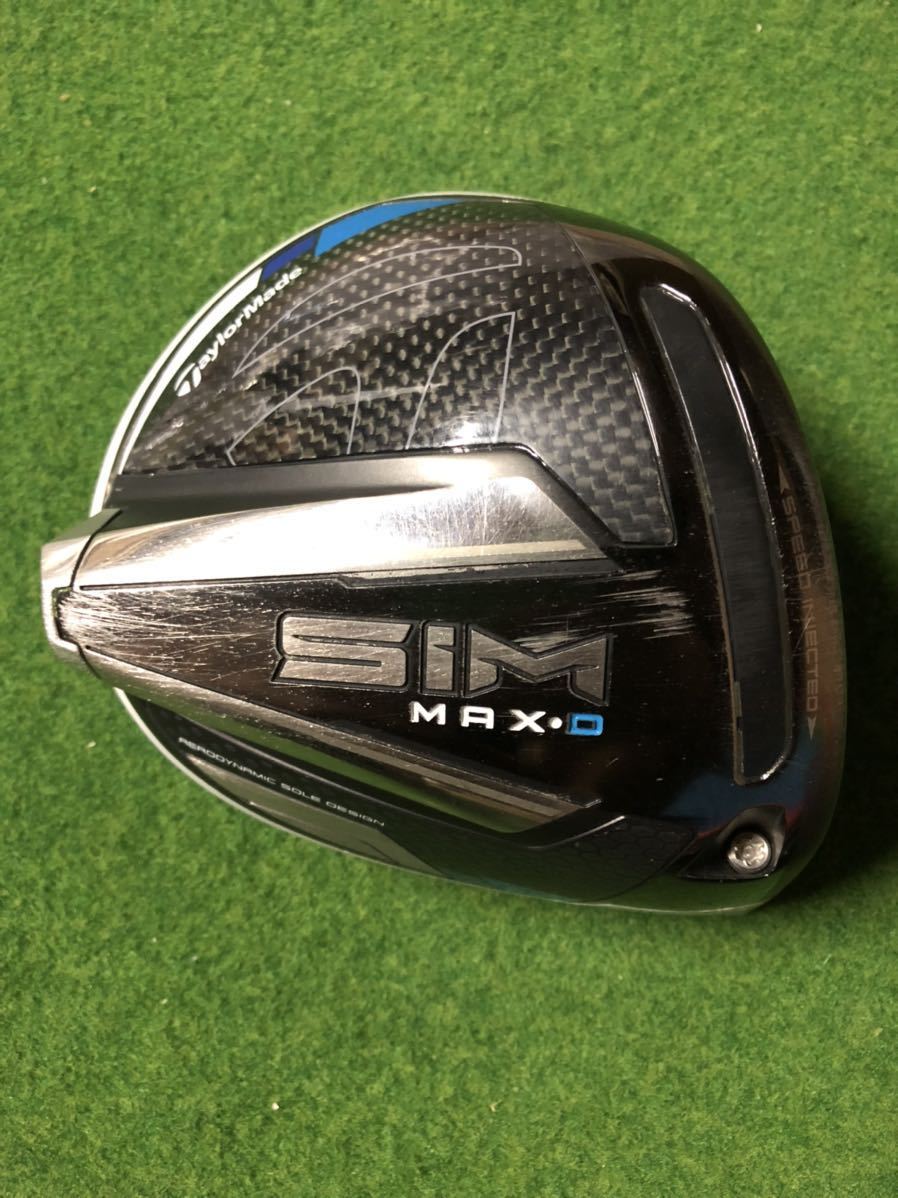 SIM MAX D ヘッドのみ テーラーメイド ドライバー 9度 SIM2 9.0