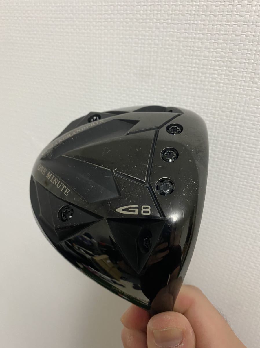 新品‼️グランプリ ONE MINUTE G8 ドライバーヘッドのみ グランプリ G8 10.5° ヘッドのみ G8 ヘッドのみ MINUTE 高価