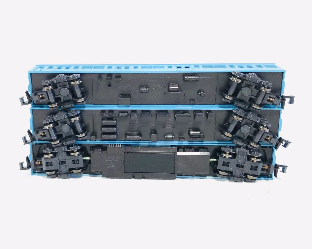 103系 スカイブルー M車入3両セット クハ103 モハ102 クモハ103 Kato 10 035 通勤形電車 売買されたオークション情報 Yahooの商品情報をアーカイブ公開 オークファン Aucfan Com