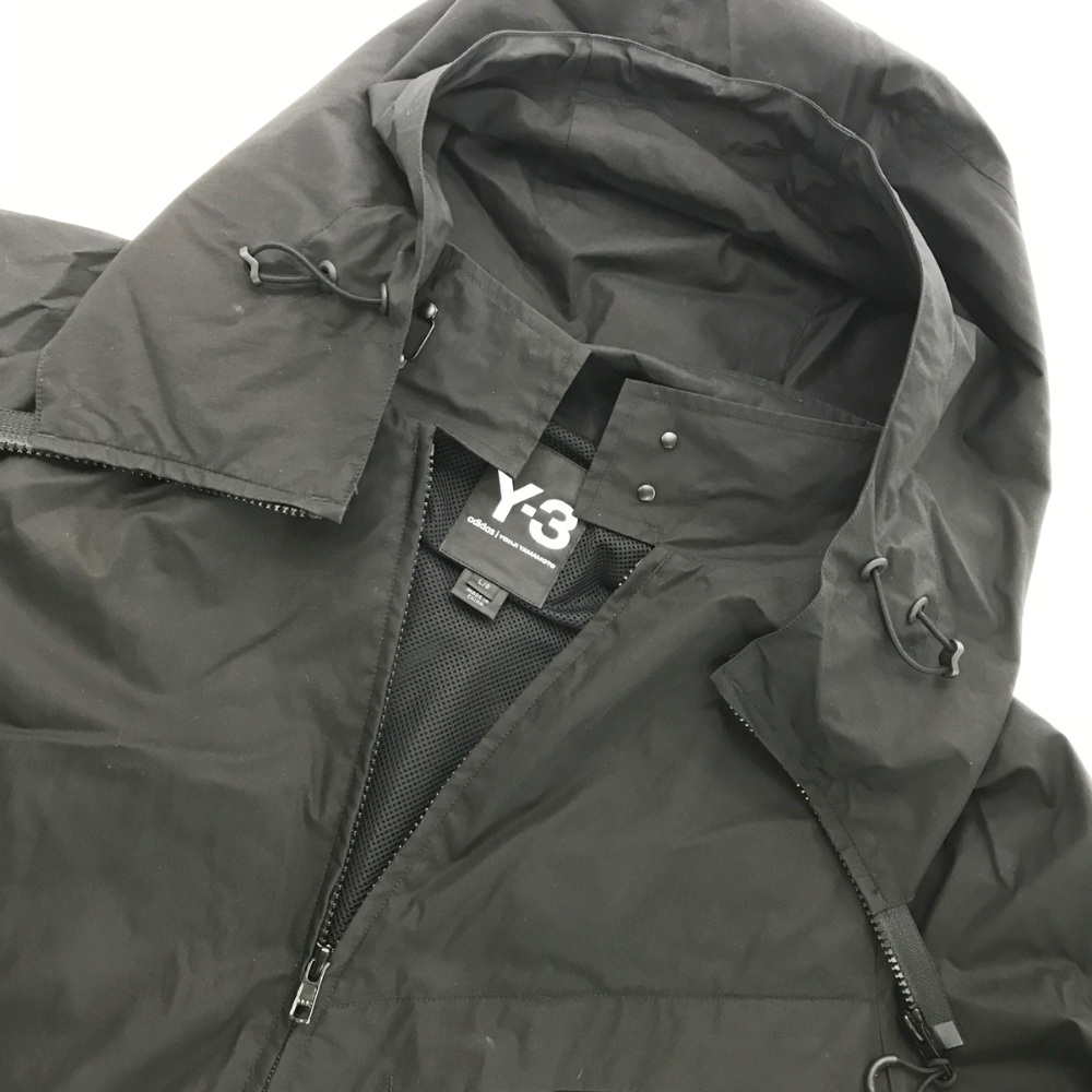 1円】Y-3 ワイスリー DY7271 A2E001 U HOODED WINDSTOPPER JACKET 