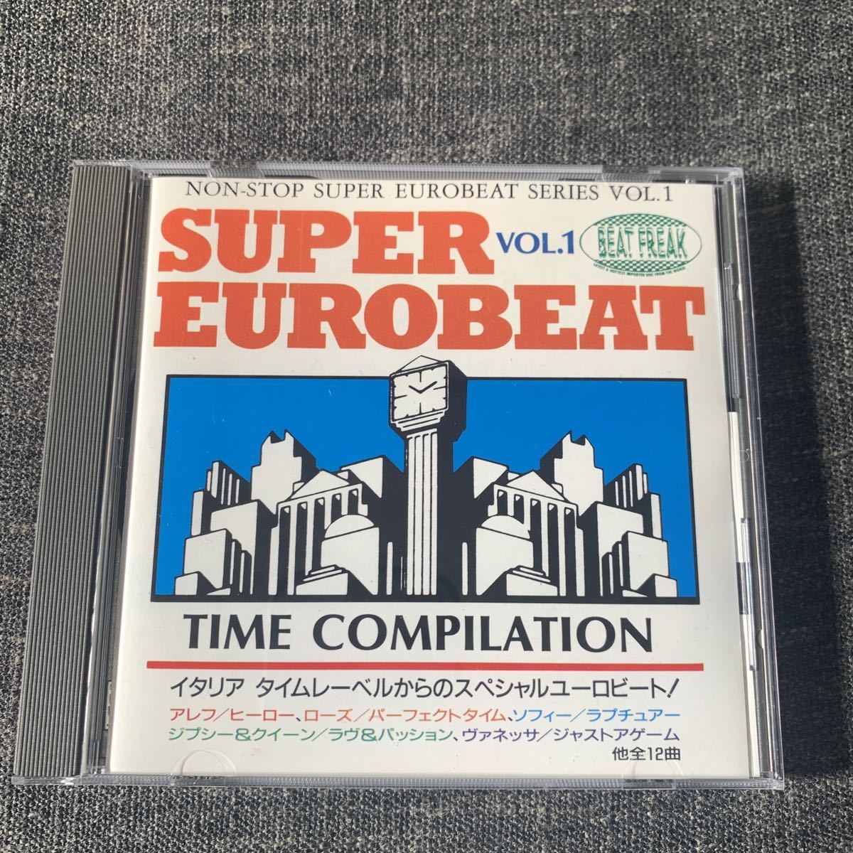 スーパー・ユーロビート VOL.1 CD SUPER EUROBEAT vol.1 TIME