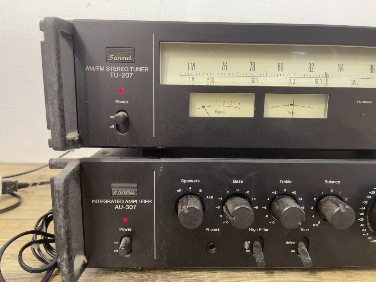 AU-307 サンスイ プリメインアンプ Sansui SANSUI II + TU ステレオ