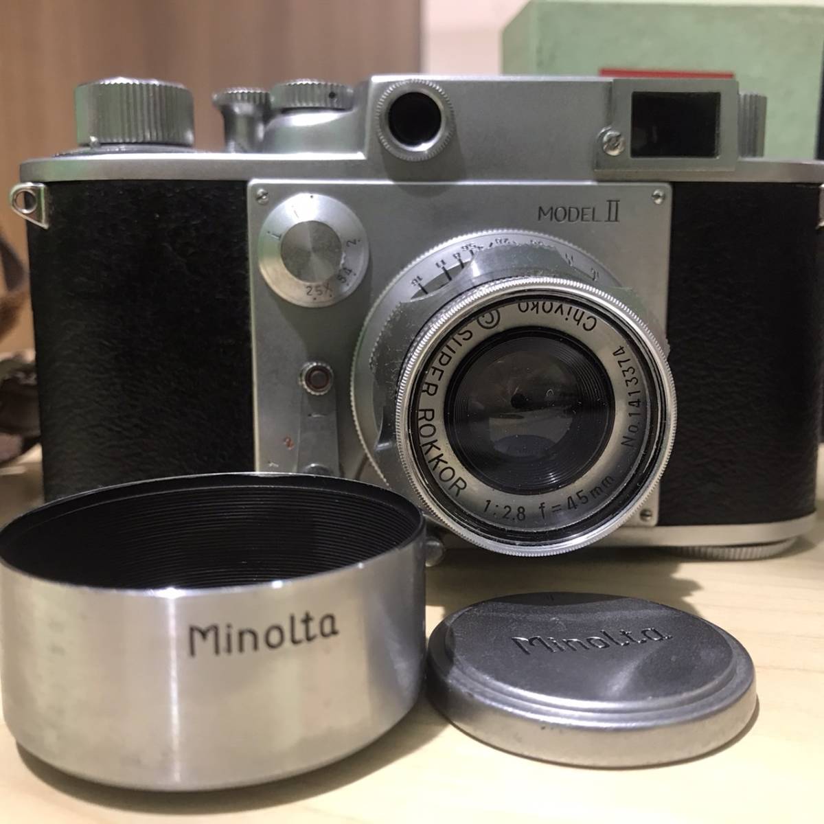 Model IIB Minolta-35 ミノルタ35 II ゲット : nakajima akira's