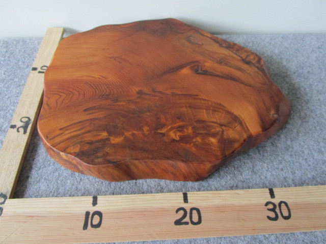 屋久杉 の 虎杢入り 花台 置台 盆栽置台 №1427(和風)｜売買され