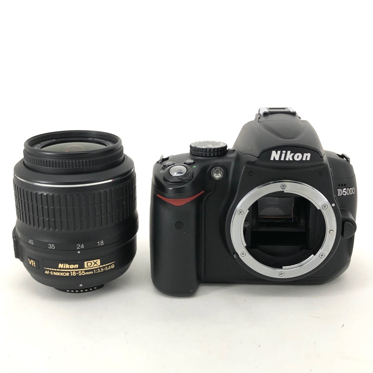 ニコン Nikon D5000 レンズキット デジタル 一眼レフカメラ 【中古 