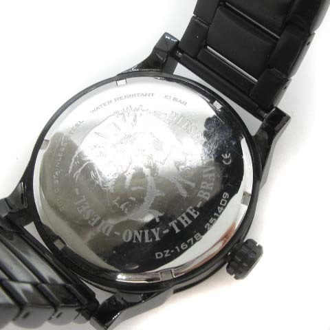 Diesel Down Double DIESEL ディーゼル Three-Hand Silicone com: Analog Men's DOWN DOUBLE watch 腕時計 2.0 World