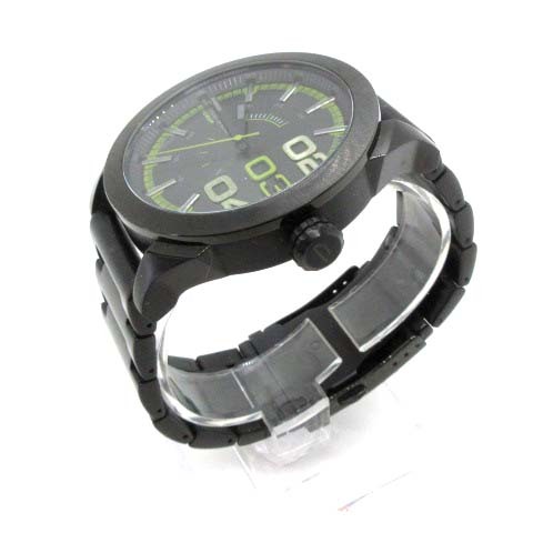 Diesel Down Double DIESEL ディーゼル Three-Hand Silicone com: Analog Men's DOWN DOUBLE watch 腕時計 2.0 World