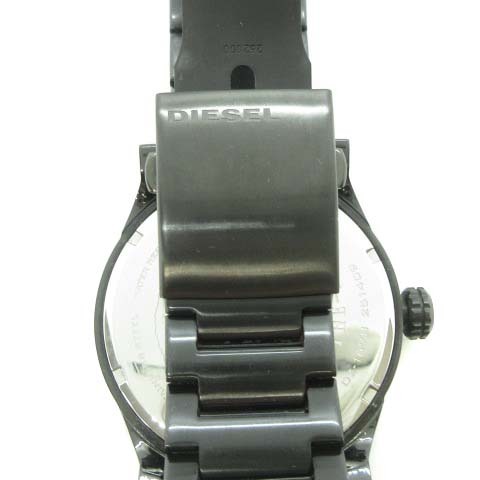 Diesel Down Double DIESEL ディーゼル Three-Hand Silicone com: Analog Men's DOWN DOUBLE watch 腕時計 2.0 World