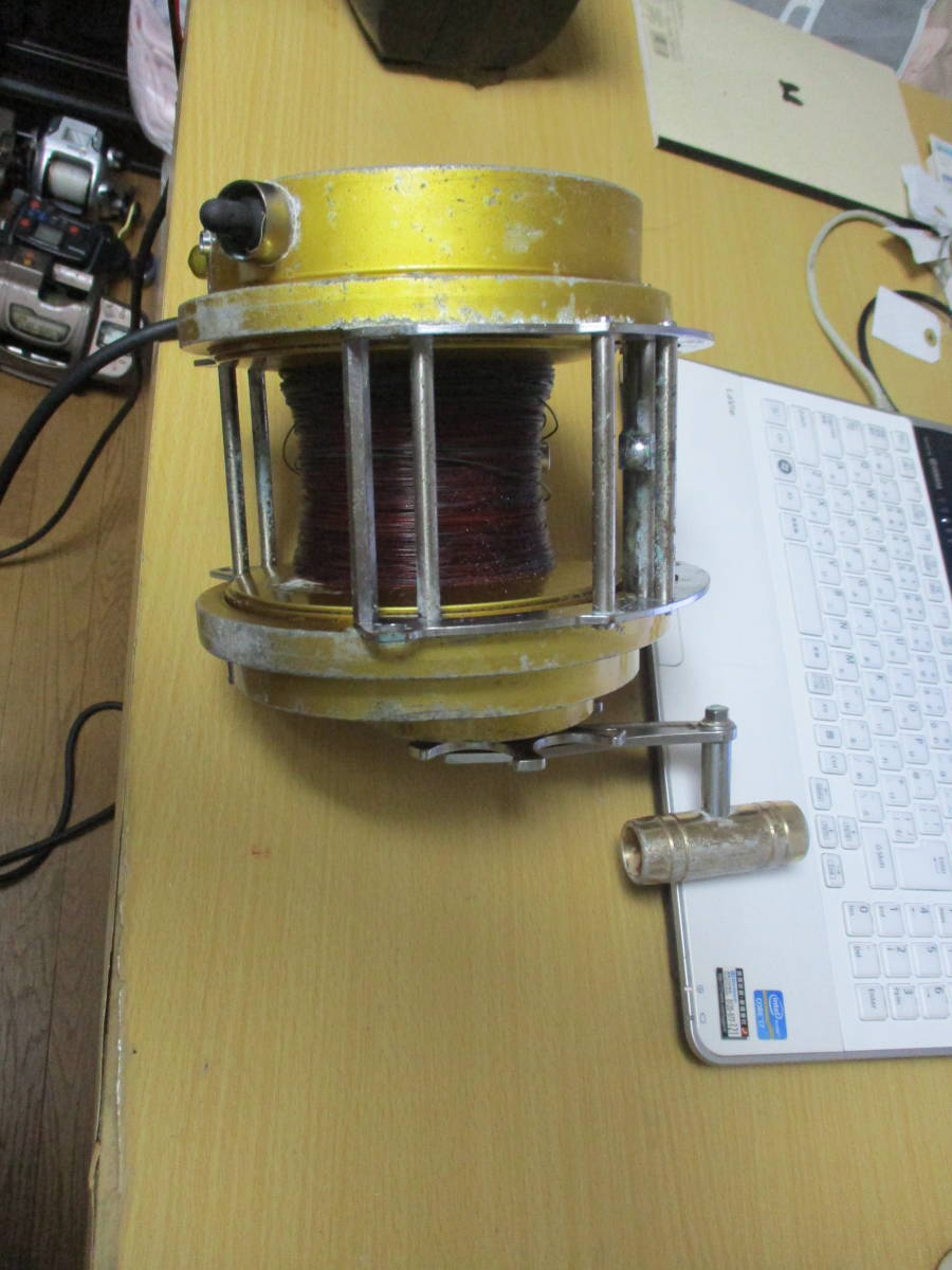 オリンピック 深場 6/0 大型リール 24V ジャンク品 OLYMPIC FUKABA