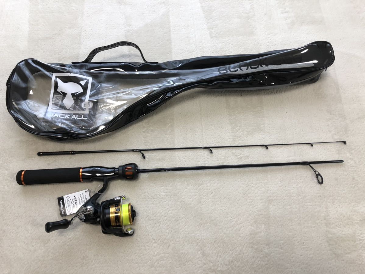 JACKALL BLACK EGG ルアーロッド 1000リール付き BLACK EGG - be GOOD