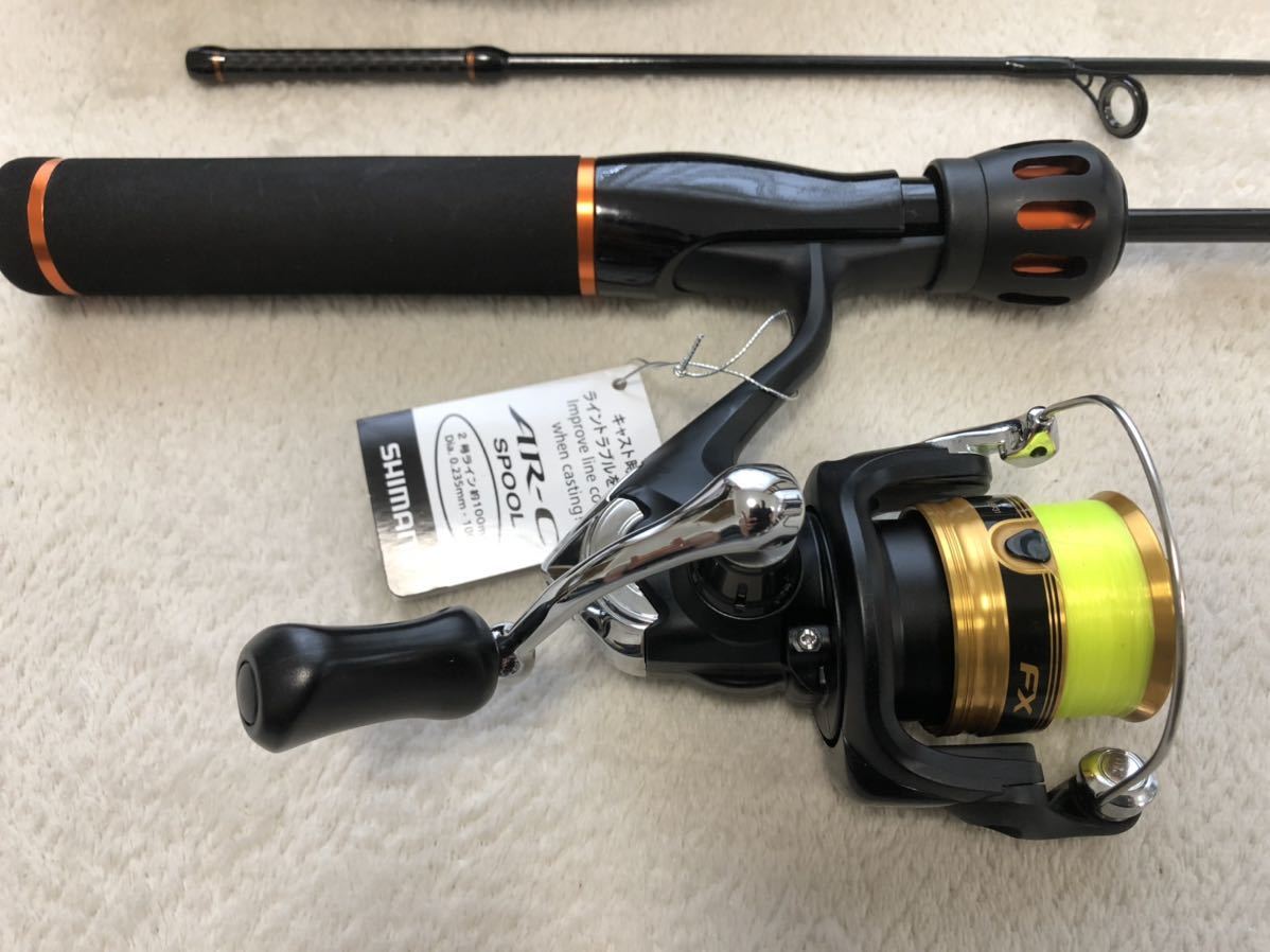 JACKALL BLACK EGG ルアーロッド 1000リール付き BLACK EGG - be GOOD