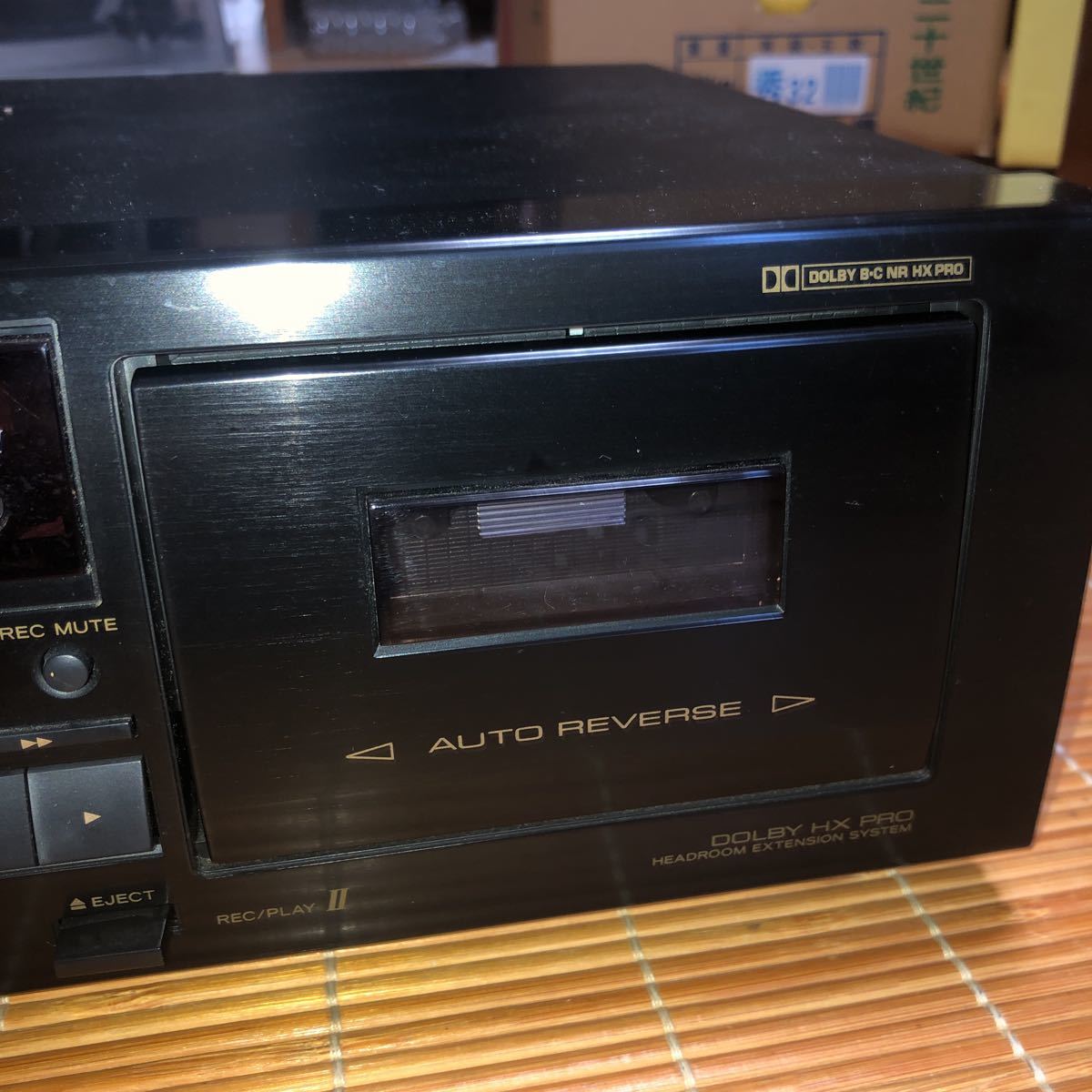 動作OK！！】ダブルカセットデッキ ダブルカセットデッキ TEAC W-790R ①