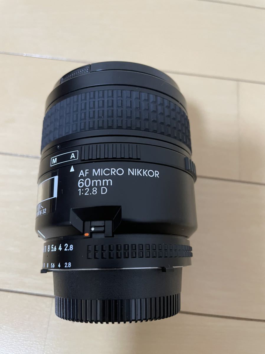 60mm Nikon AF NIKKOR ニコン MICRO Micro F2.8 f⁄2.8D Micro-Nikkor - AF-