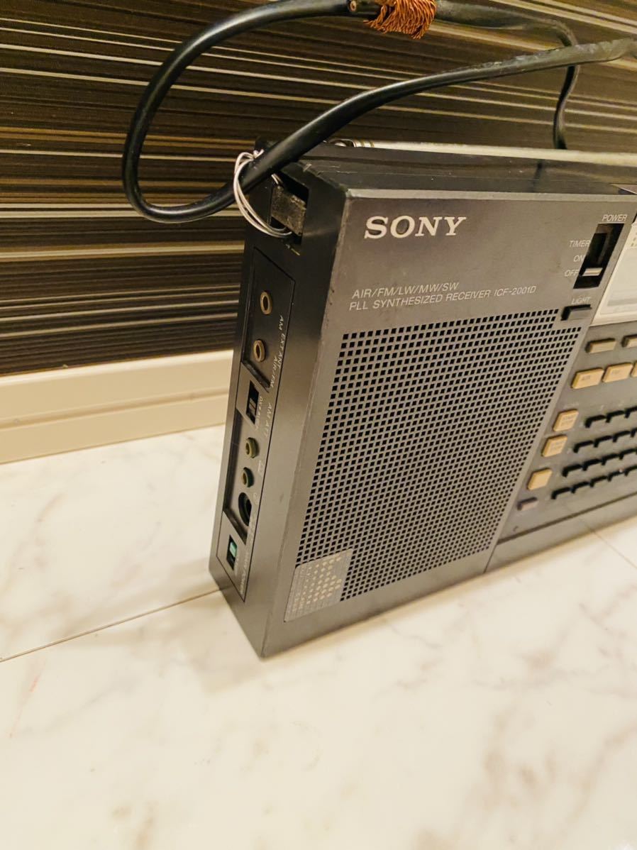 SONY ICF-2001D PLL合成受信機 現状渡し ※動作未確認 ジャンク[受信可