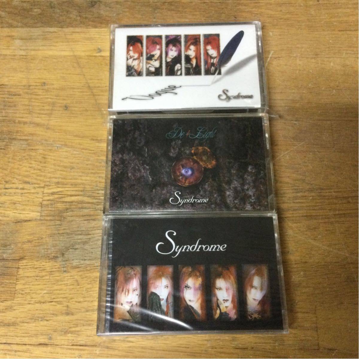 未使用 Syndrome デモテープ3本セット シンドローム V系 インディーズ