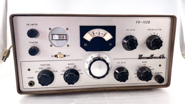 YAESU FR-100B 通信型受信機 本体 八重洲無線 八重洲無線 FR-100B 受信機