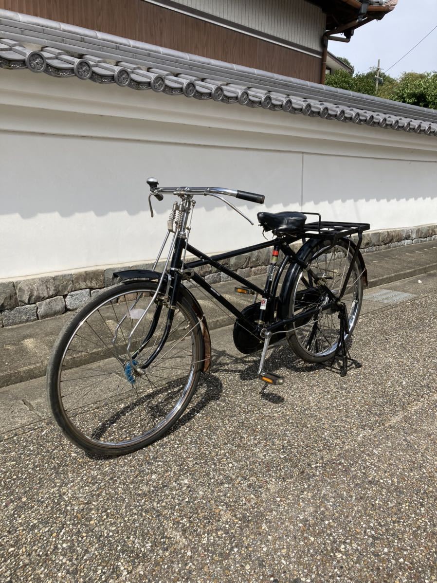 カタノ 実用車 レトロ自転車 昭和 ロッドブレーキ 運搬車 アンティーク 