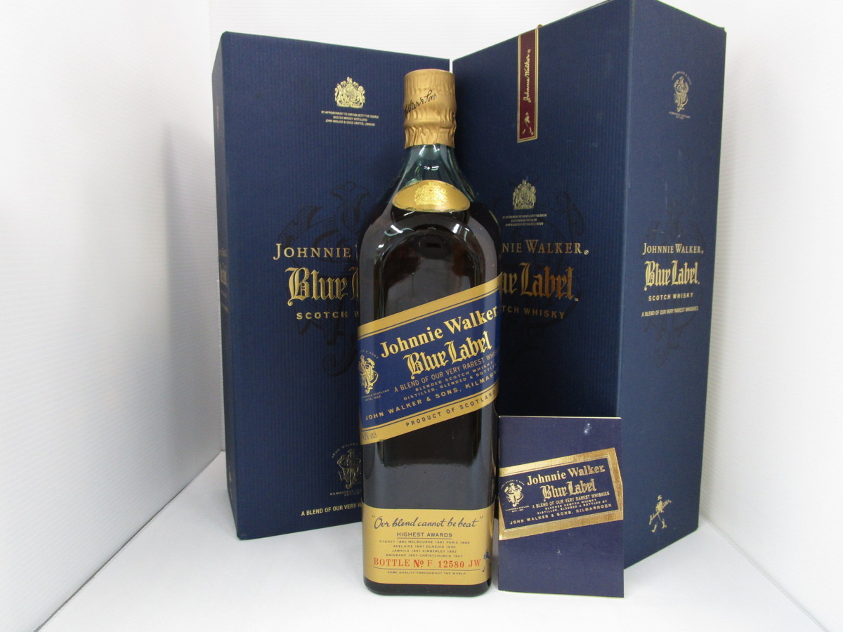 ジョニーウォーカー ブルーラベル 1000ml/1L 43% Johnnie Walker Blue