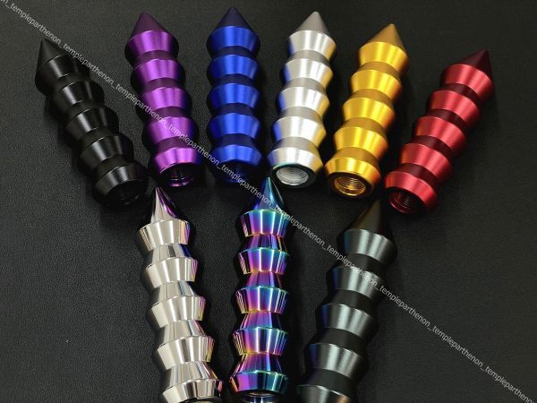 ○即納○汎用 アルミシフトノブ レッド デスグリップ タイプ Likewise