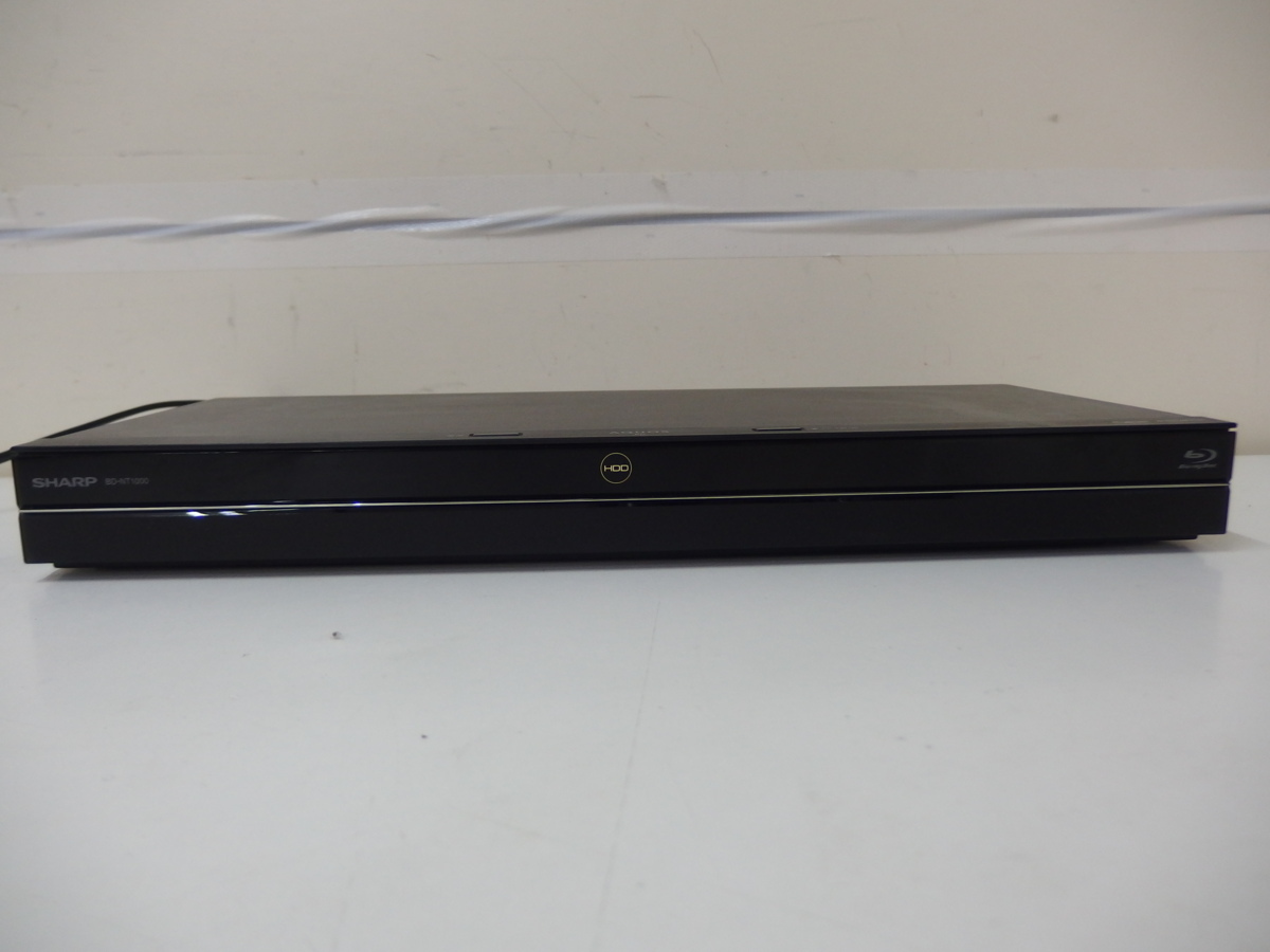 シャープ BD-NT1000 bdnt1000の通販 - AQUOS ブルーレイレコーダー 3
