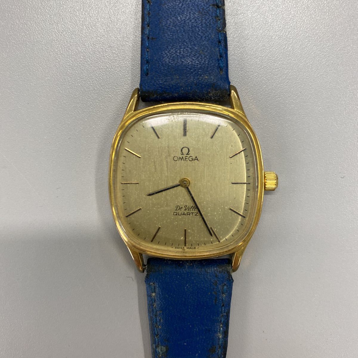 72 OMEGA オメガ Deville デビル 1330 クォーツ メンズ 腕時計 