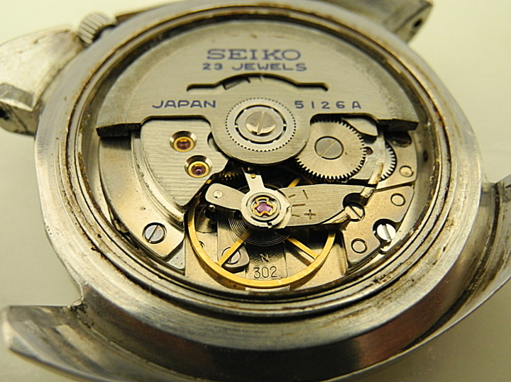 ジャンク SEIKO セイコー5 5126-7020 自動巻き 23石 5126A 日本製 