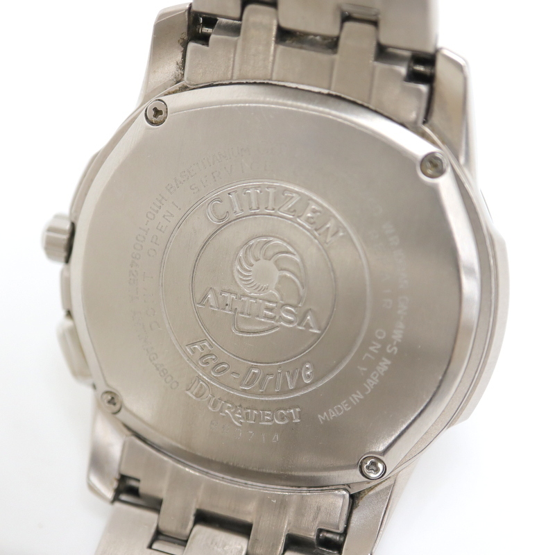 CITIZEN】シチズン アテッサ 腕時計 H110-T009425TA エコドライブ 