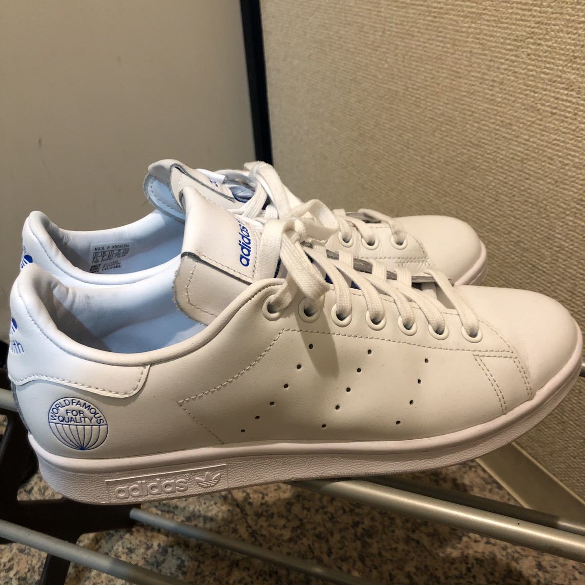 adidas Stan smith アディダススタンスミス 25.5cm ホワイトレザー 
