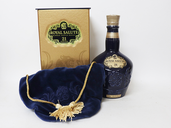 1円～☆ロイヤル サルート 21年 ROYAL SALUTE ブレンデッド スコッチ