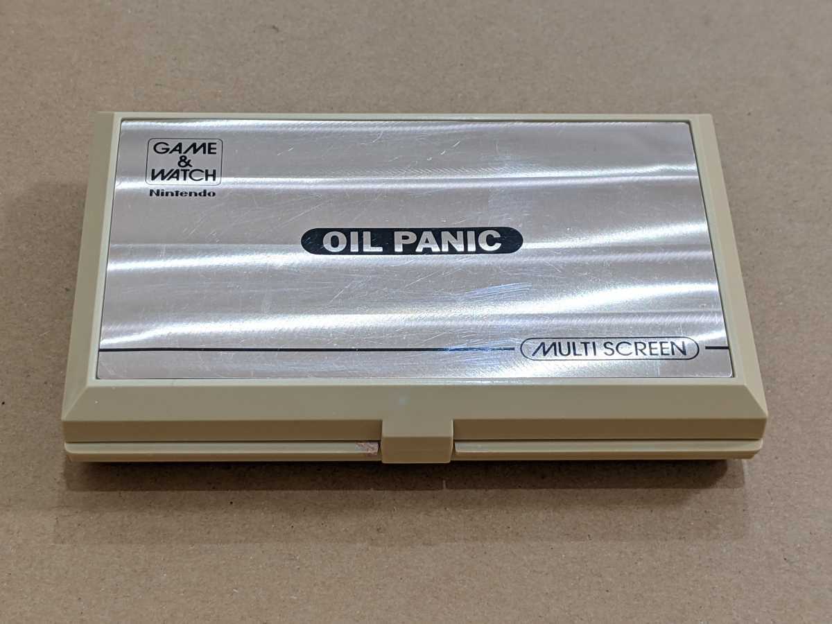 ゲームウォッチ オイルパニック 任天堂 GAME&WATCH OIL PANIC Nintendo 
