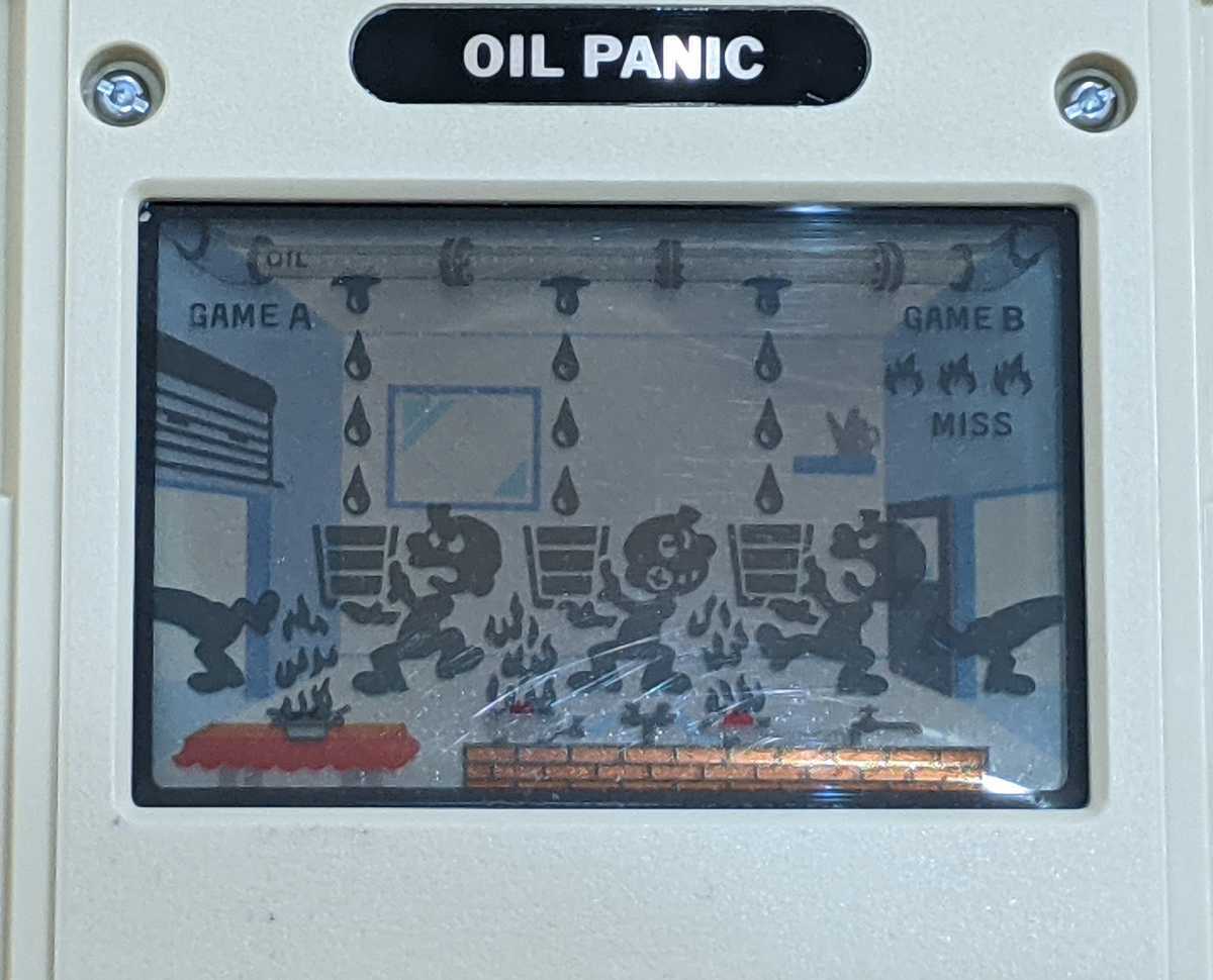ゲームウォッチ オイルパニック 任天堂 GAME&WATCH OIL PANIC Nintendo 