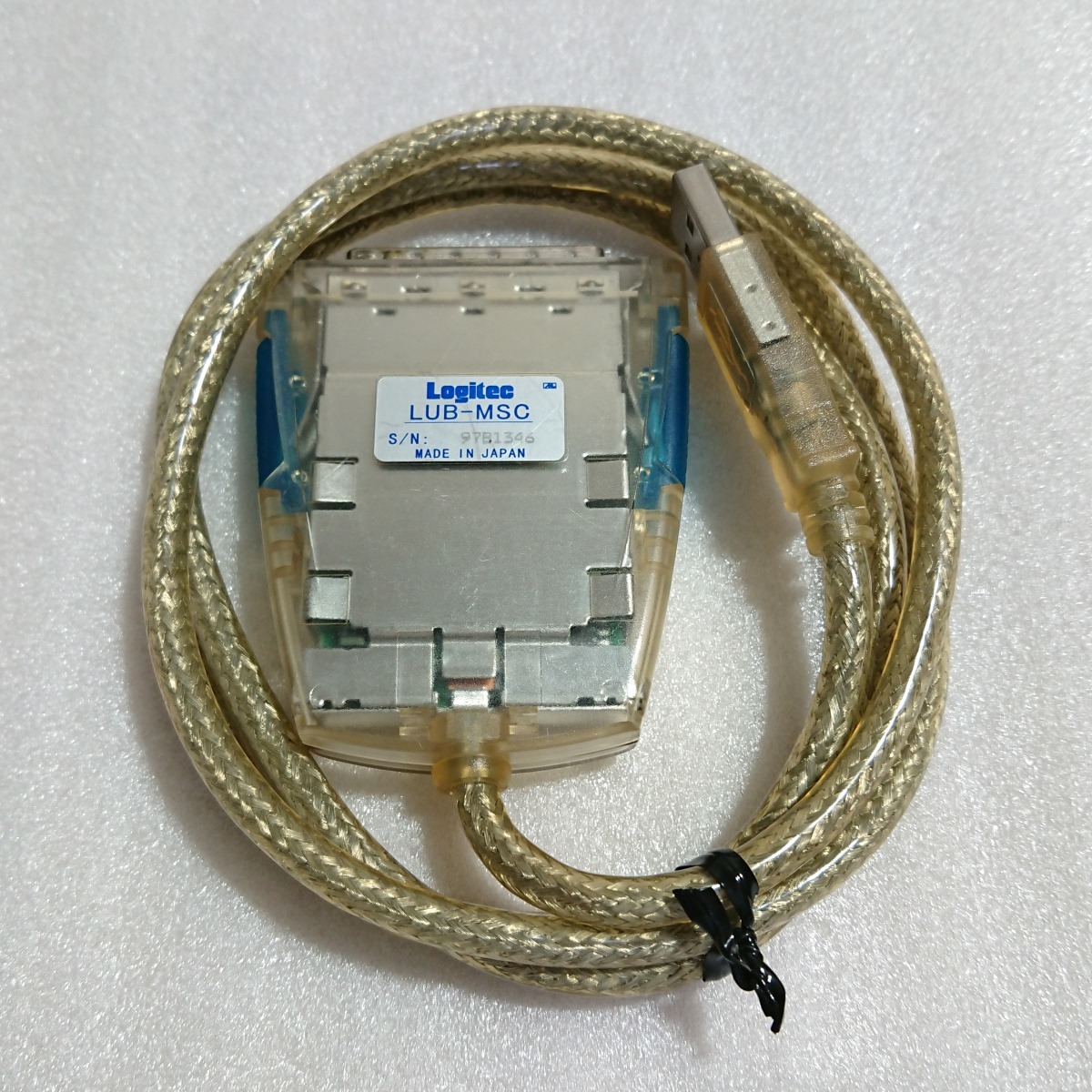 安い，お得 □Logitec LUB-MSC USB SCSI 変換ケーブル アダプタ