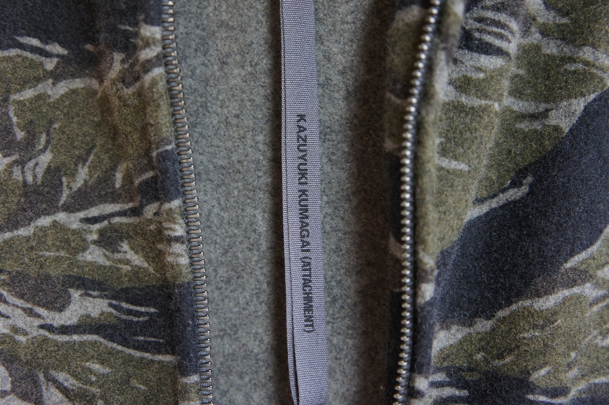 14AW KAZUYUKI KUMAGAI ATTACHMENT カズユキクマガイ カシミヤ混 
