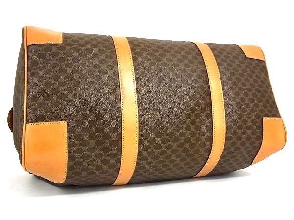 1円 □美品□ CELINE セリーヌ PVC×レザー マカダム柄 ゴールド金具