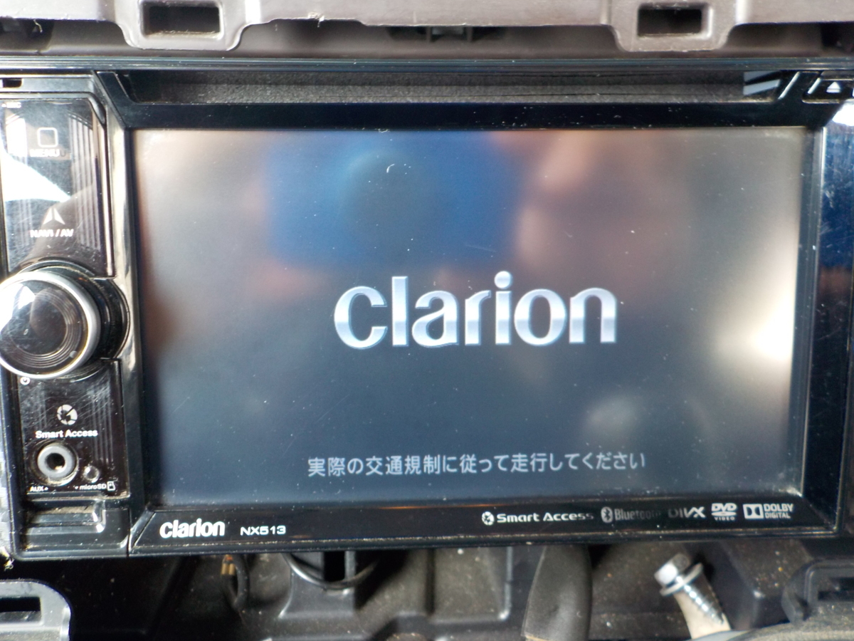 Clarion NX513 カーナビ Bluetooth機能付き Clarionクラリオン | NX513
