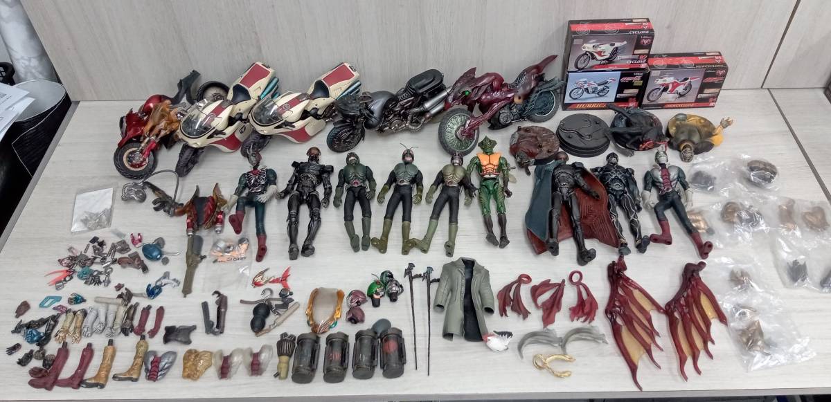 ジャンク 【大量】仮面ライダー フィギュア まとめ売り フィギュア 