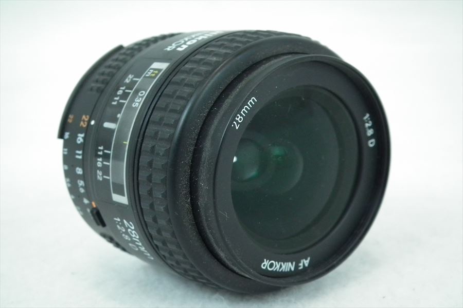 ☆ Nikon ニコン Nikon AF NIKKOR 28mm 2.8D レンズ 中古 現状品 210907G2348A