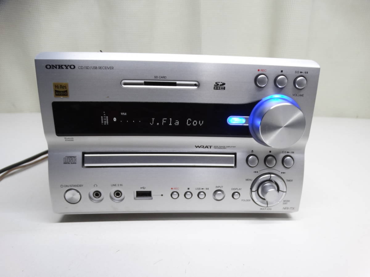 ONKYO 公式通販 Bluetooth搭載 CD⁄SD⁄USBレシーバーNFR-7TX NFR-7TX